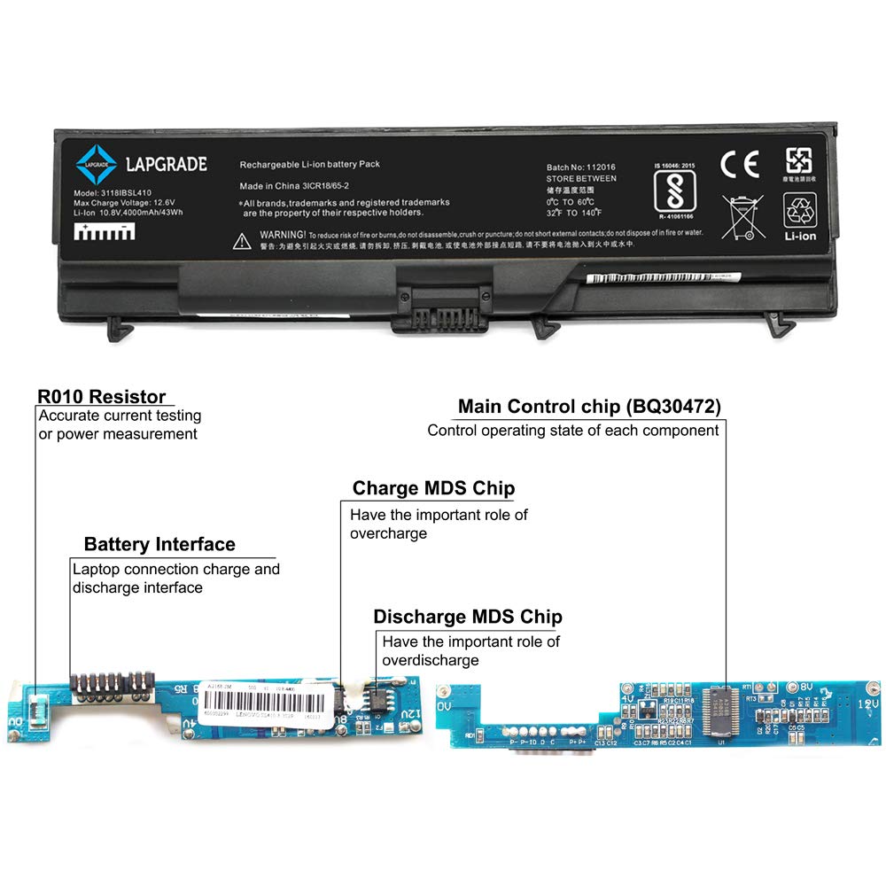 Lapgrade Battery for HP ProBook 4430S 4431S 4435S 4436S 4440S 4441S Series - Image 3