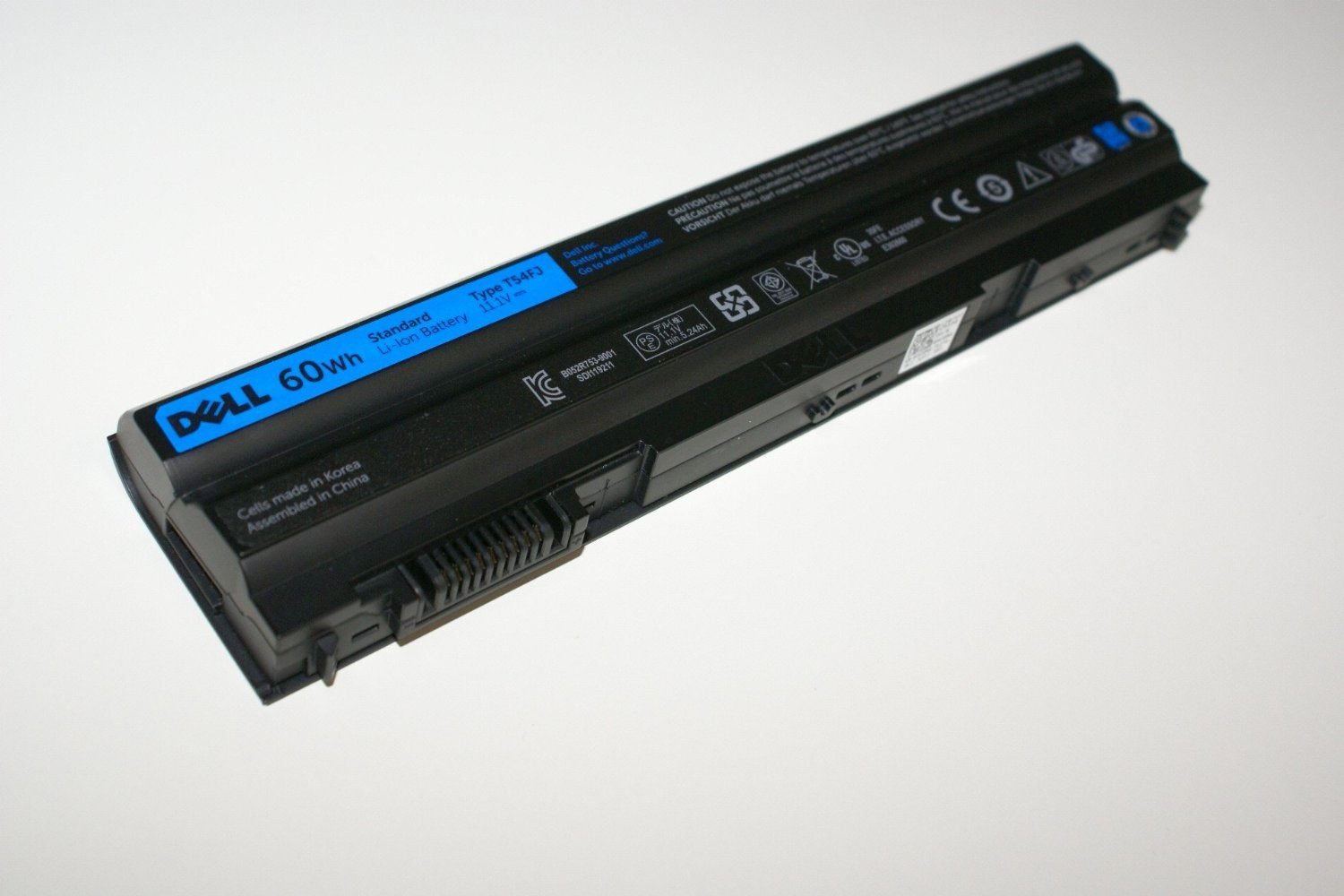 Dell - Battery Latitude E5420 E5520 E6420 E6520 Laptop Battery - Dell Part T54FJ 6 Cell-- MPN: T54FJ - Image 3