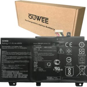 OUWEE B31N1726 Laptop Battery Compatible with Asus FX80 FX86 TUF FX504 FX504GE 48Wh(Shape-A) new