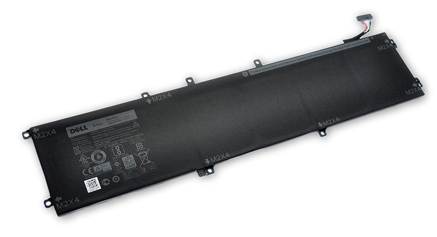 DELL XPS 15 9550 Series Precision 5510 T453X 11.1V 84Wh 6cell Laptop Battery-- MPN: 6GTPY/4GVGH