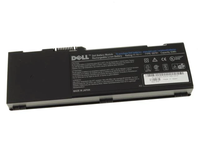 Dell Inspiron 6400 / E1505 1501 Latitude 131L Vostro 1000 6-cell Laptop Battery - 53Wh - GD761