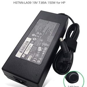 19V 7.89A 150W Laptop Power Supply Compatible for HP Omni 100 MS200 MS218CN HSTNN-LA09 462603-001 PA-1151-03 AC Adapter