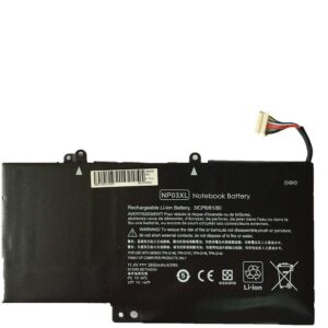 43WH Laptop Battery For HP NP03XL ENVY X360 15-U011DX Battery 760944-421 761230-005 767068-005 HSTNN-LB6L NP03XL