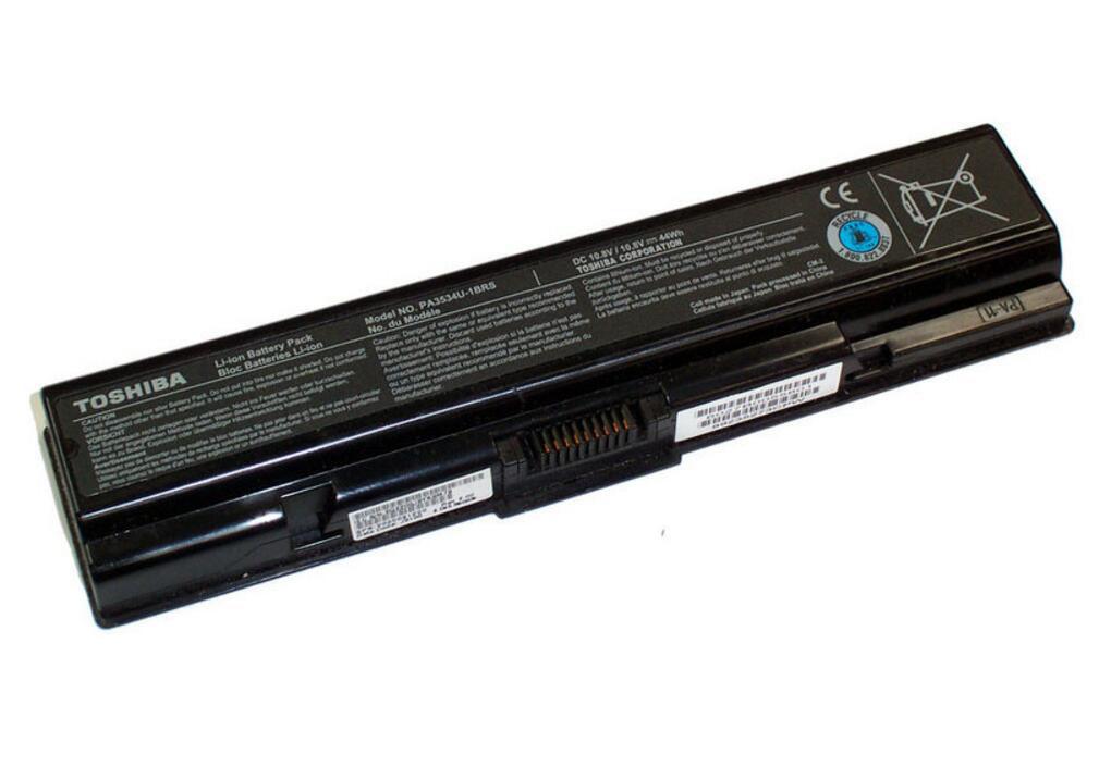 Toshiba PA3534U-1BRS for Toshiba Satellite A200 A205 A210 A215 A300 A305 A355 A500 A505 L300 L305 L455 L500 L505 L555 M200 M205 – 6 cell 4000mAh-- MPN:Toshiba PA3534U