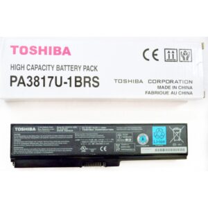 Toshiba Pa3634 battery for A660 A665 C600 C645 C650 C655 C670 C675 L310 L311 L312 L315 L317 L322-- MPN: Toshiba 3817U