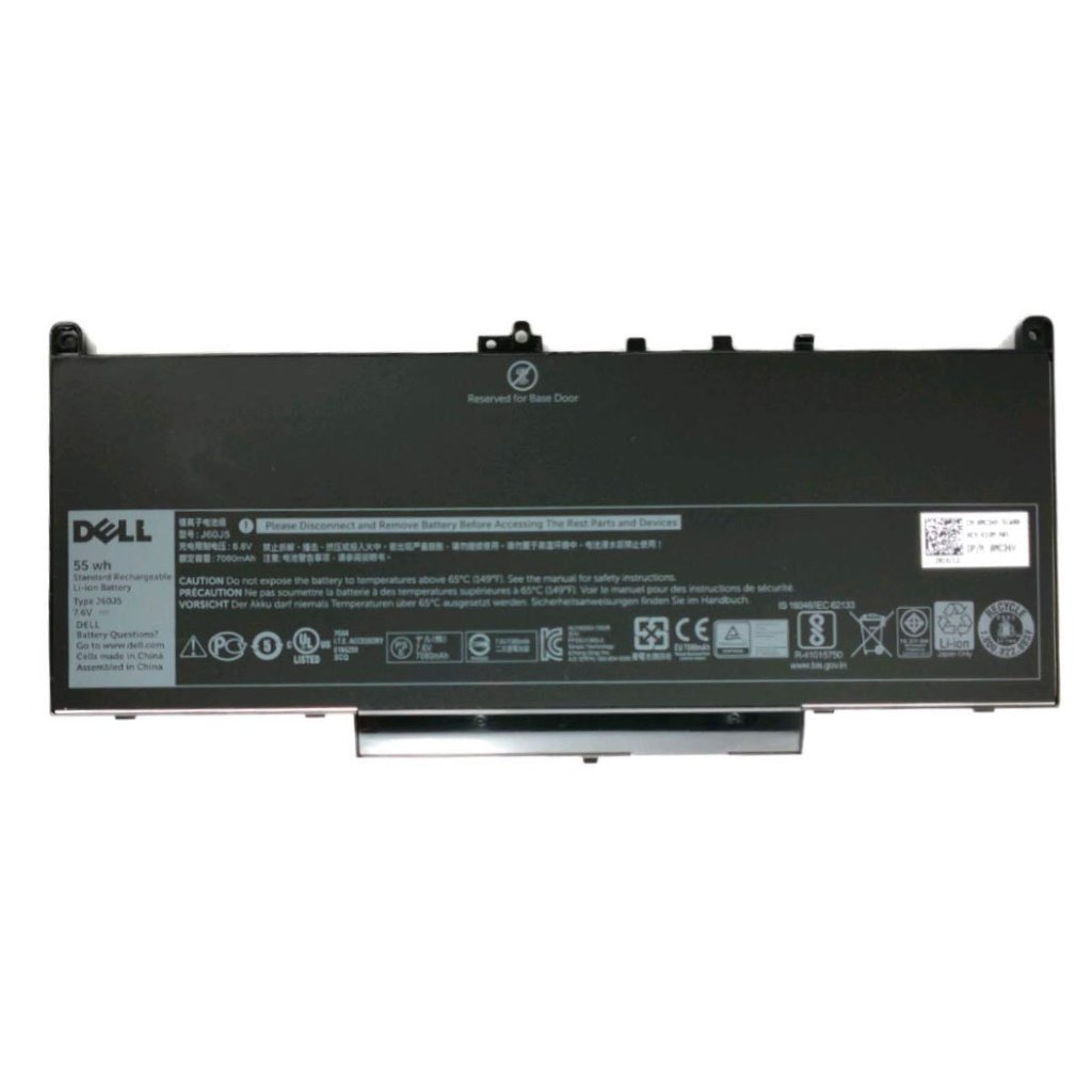 DELL – 4 Cell 55WHr Laptop Battery for dell Latitude e7270 & e7470 - Type j60j5 7.6v 55wh-- MPN: J60J5/E7270 - Image 4