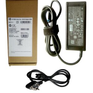 HP HP original (Y5Y43AA) 65W 4.5mm Non-EM Laptop AC Adapter(With Power Cable) -- MPN: HP 65W Bluetip